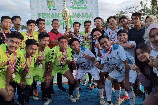 Taniah Mahasiswa FE UPP, meraih JUARA UMUM dalam Pekan Olahraga Mahasiswa UPP Tahun 2022.